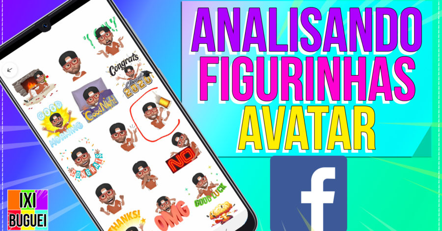 Analisando TODAS as NOVAS Figurinhas da Função AVATAR do FACEBOOK ( Significado | O que é? )