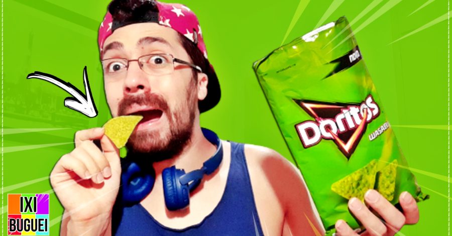 NOVO DORITOS VERDE WASABI É BOM? É RUIM? QUAL O PREÇO ? | EXPERIMENTANDO
