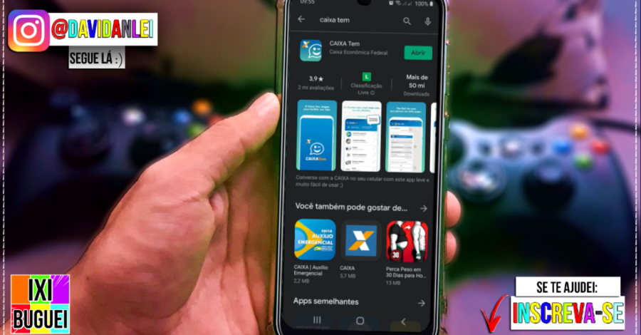 Nova Atualização do App CAIXA TEM v1.31.1 ( O app está melhorando )