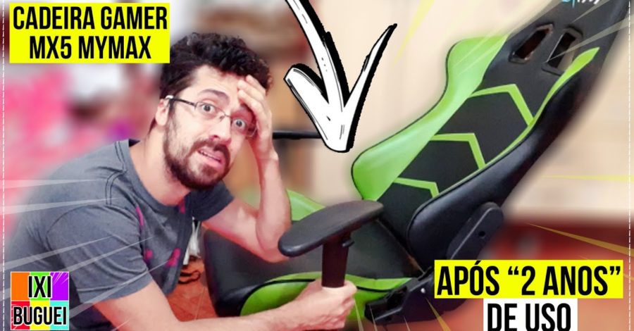 Como está a Cadeira Gamer MX5 Mymax Giratória após Quase 2 ANOS DE USO