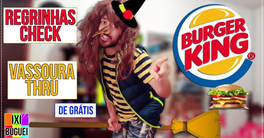 REGRAS Para GANHAR Hamburguer de Graça na Burger King Promoção de Halloween | Vassoura Thru / Locais