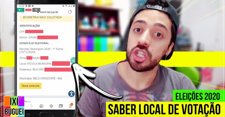Como Saber Local de Votação ( Consultar Zona e Seção de Voto Eleição 2020 ) | Saber Onde vou votar