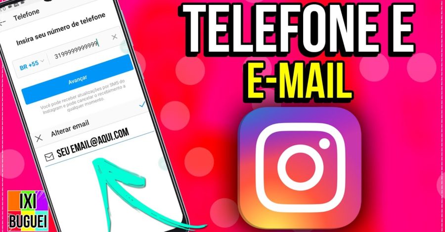 Como Alterar | Adicionar E-mail e Número de Telefone no Instagram ( Útil para Recuperação de Senha )