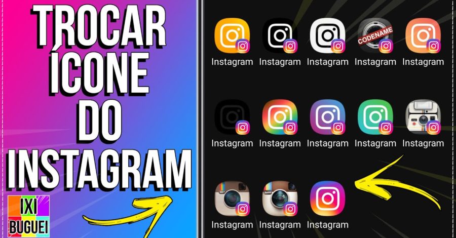 COMO TROCAR ÍCONE DO INSTAGRAM NA TELA DO CELULAR ( Colocar ícone antigo | Android ou IOS )