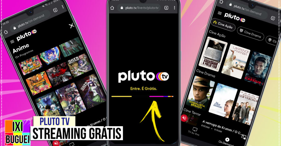 Como Assistir Filmes, Séries e Tv Grátis na Pluto Tv Streaming Gratuito