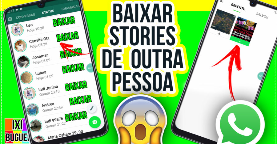 Como Baixar Status do Whatsapp de Outra Pessoa ( Fácil / Atualizado )