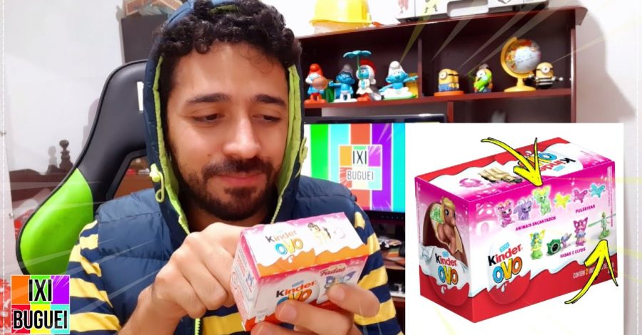 Abrindo Kinder Ovo Edição Fadas e Elfos ( Quais Surpresinhas Vieram ? )