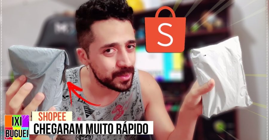 Abrindo Recebidos do Shopee ( Chegaram muito Rápido )