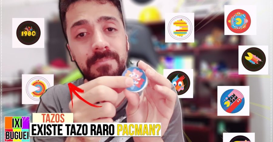Qual o Tazo RARO PACMAN ? Existe ???