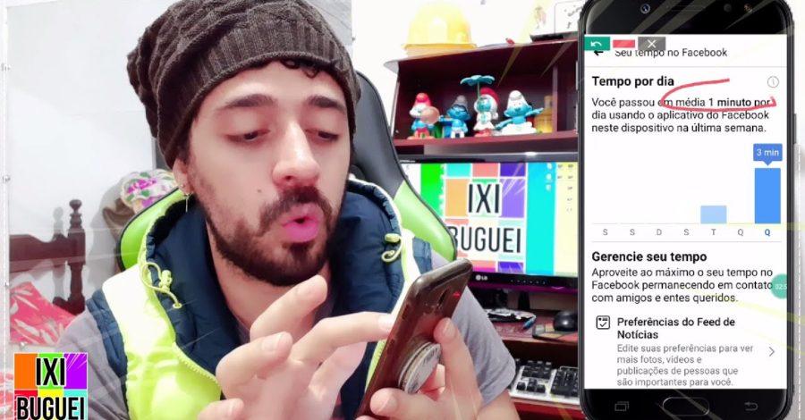 Como Saber Quanto Tempo Fico no Facebook ? ( Rede Social )