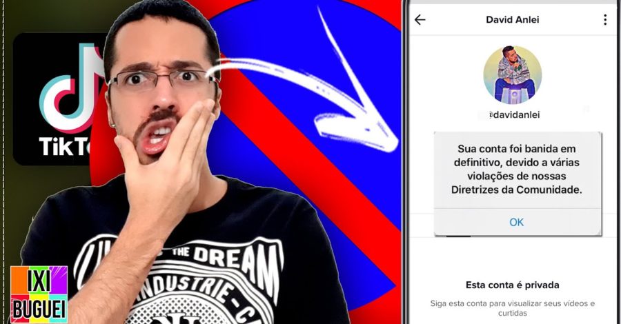 TIKTOK : Sua Conta Foi Banida em Definitivo ( Alguns Motivos / Dica do que fazer )