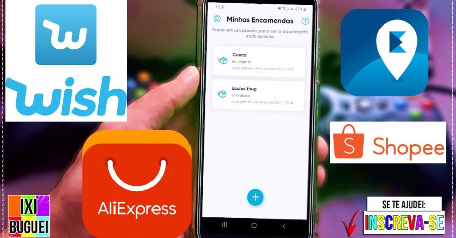 Como Rastrear Pedidos do Shopee, Aliexpress, Wish ( Brasil ou China )