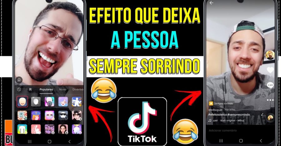 Filtro Sorriso do Tiktok | Filtro Sorria ( Sempre Sorrindo ) Como colocar