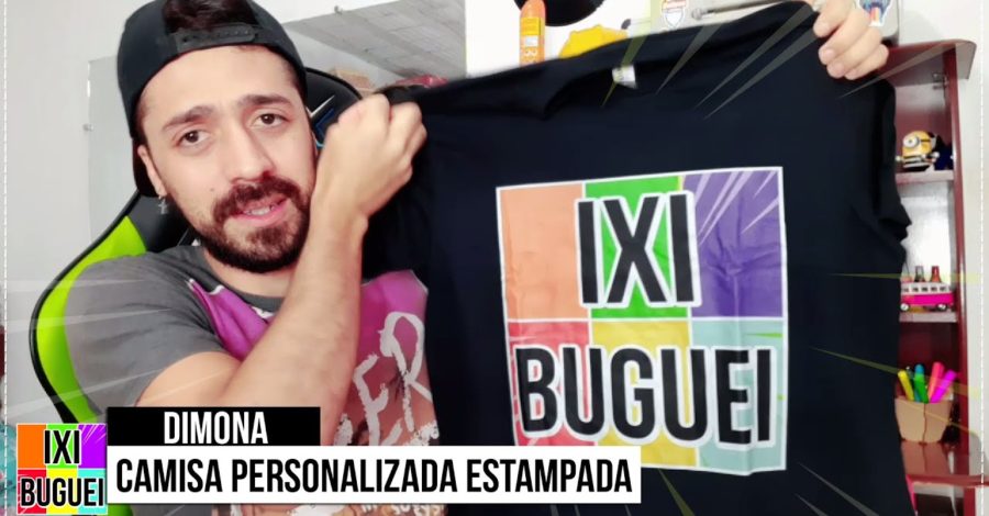 Nova Camisa Personalizada do Canal Estampada | Onde Fiz, Onde Fazer ? | Dimona
