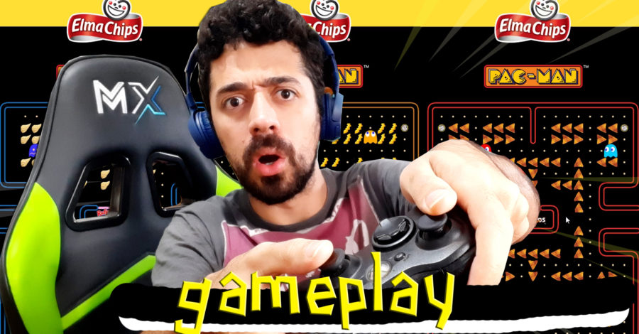 GAMEPLAY PAC-MAN DA ELMA CHIPS