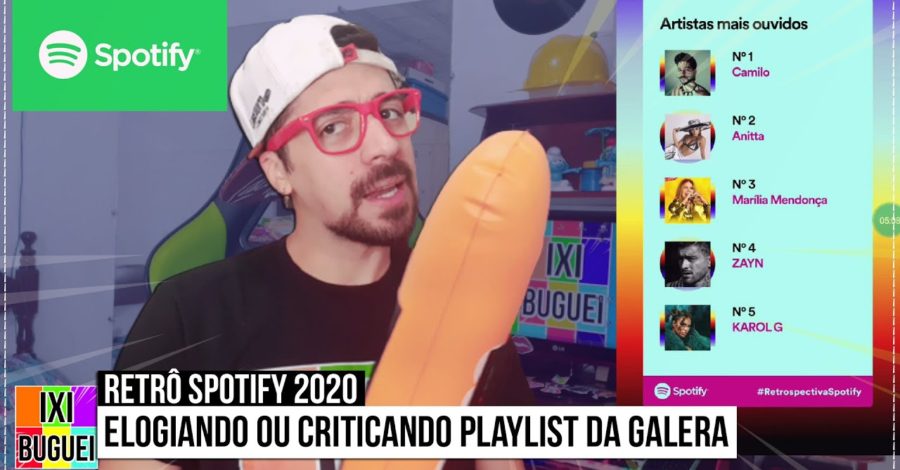 Elogiando ou Criticando a Playlist do Spotify da Galera ( Retrospectiva 2020 )