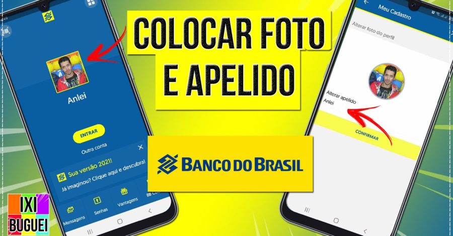 Como Colocar Foto e Apelido no Perfil do app BB ( Banco do Brasil )