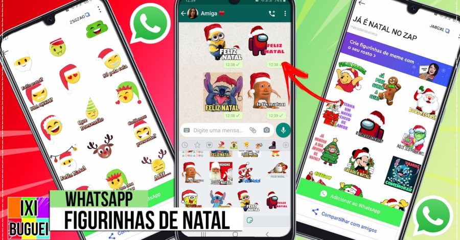 Figurinhas Variadas de Feliz Natal Para Whatsapp | Stickers