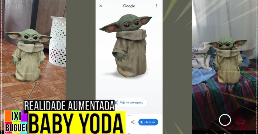 Como Ver Baby Yoda em Realidade Aumentada Pelo Celular | The Mandalorian / Google