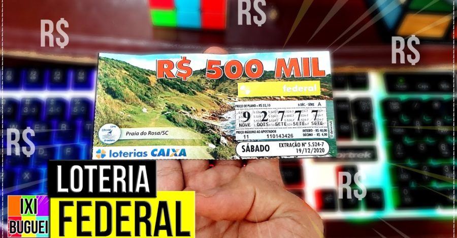 Resultado da Federal | Como Jogar, Corrigir o Jogo da Loteria Federal – Extração | Número do Bilhete