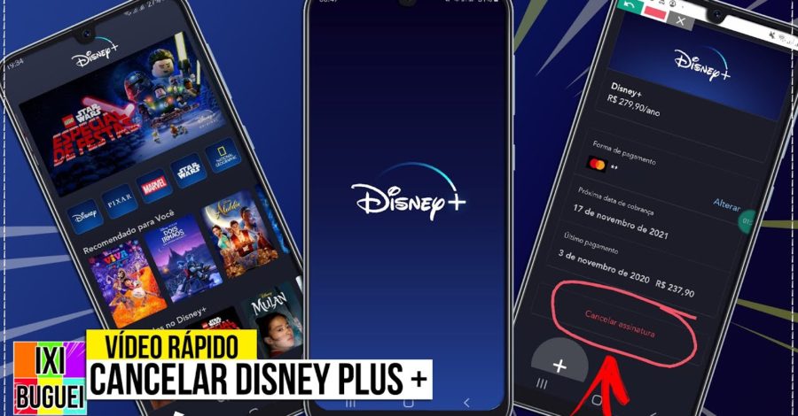 Como Cancelar Assinatura Disney Plus + | Vídeo Rápido