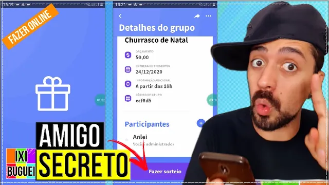 Como Fazer Amigo Secreto Online | Amigo Oculto / Sorteio
