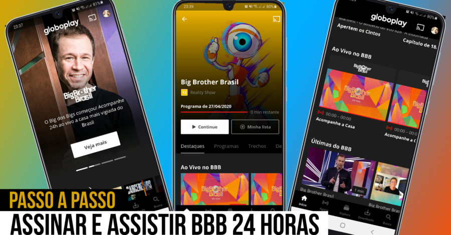 COMO ASSINAR BBB E ASSISTIR AO VIVO 24 HORAS | GLOBO PLAY BIG BROTHER BRASIL 21