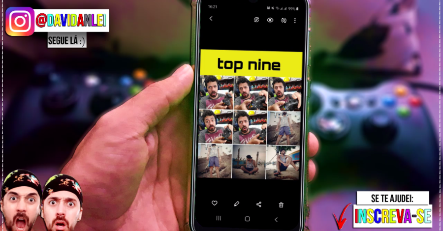 Como Fazer Top Nine 2020 | Top Nove com Fotos do Ano