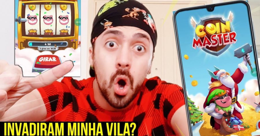 🏅 JOGUEI PELA PRIMEIRA VEZ O JOGO COIN MASTER