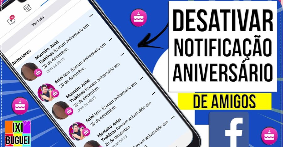 Desativar Notificação de Aniversário de Amigos no Facebook
