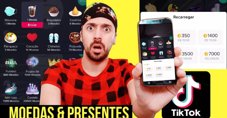 MOEDAS E PRESENTES NO TIKTOK