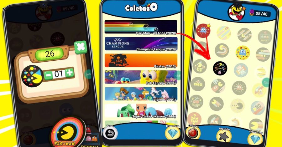 APLICATIVO PARA ORGANIZAR A COLEÇÃO DE TAZOS DE FORMA DIVERTIDA ( COLE TAZO )