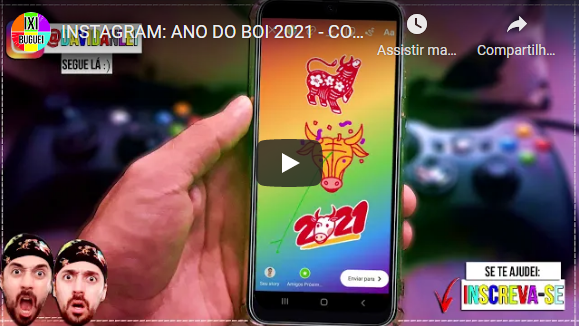 INSTAGRAM: ANO DO BOI 2021 – COMO COLOCAR FIGURINHA NO STORIE DESTAQUE DA PÁGINA INICIAL