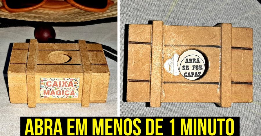 COMO ABRIR A CAIXA MÁGICA ( ABRA SE FOR CAPAZ )