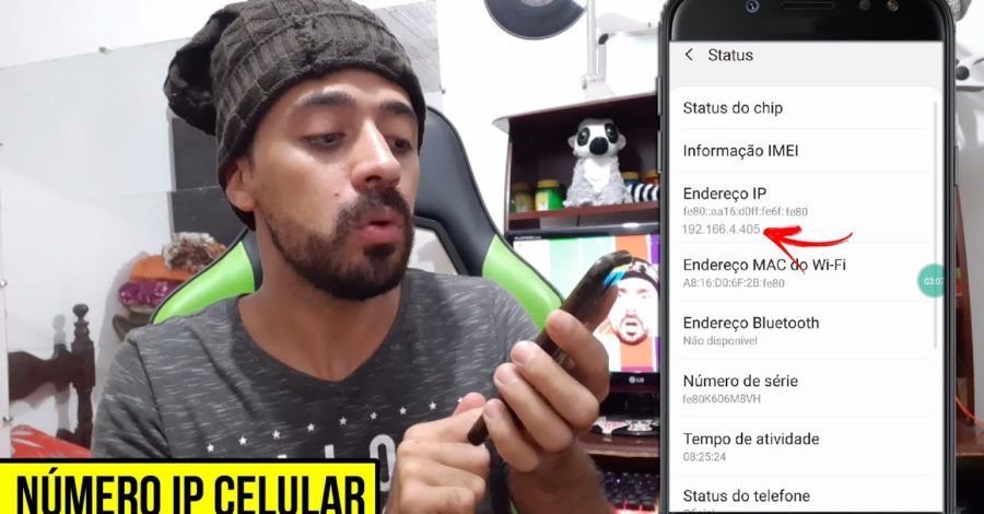 COMO SABER O ENDEREÇO / NÚMERO DE IP DO MEU CELULAR ?