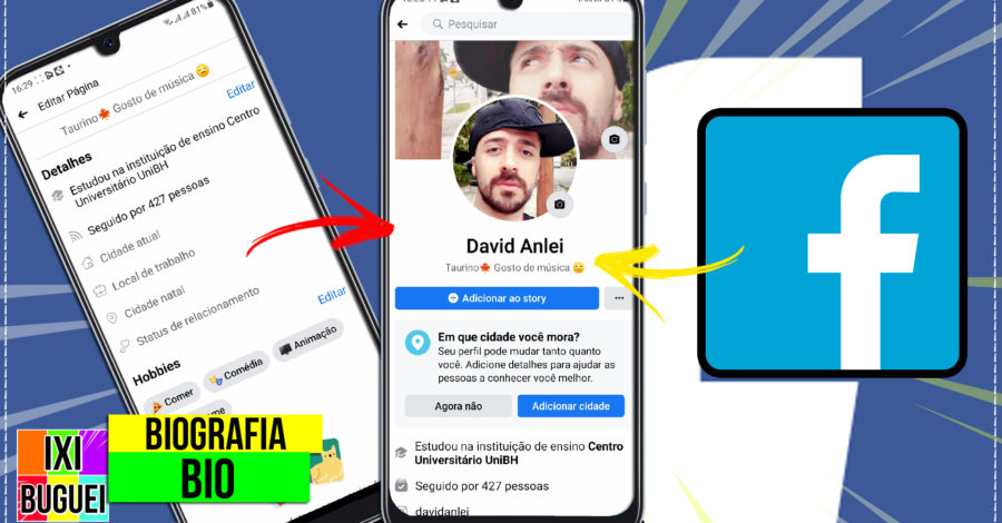 COMO FAZER PRA ADICIONAR BIOGRAFIA NO FACEBOOK FÁCIL