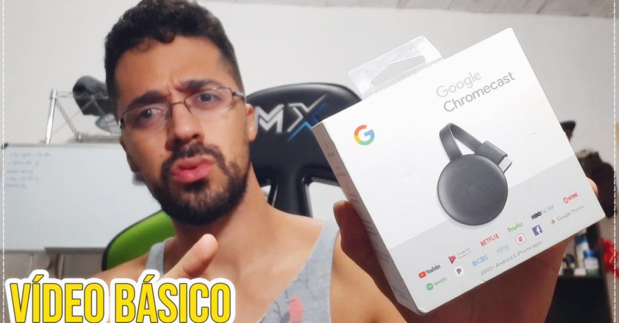 COMO FUNCIONA O CHROMECAST ( PRA ENTENDER / VÍDEO BÁSICO ) – ÓTIMO PRA TELEVISÃO NÃO SMART TV