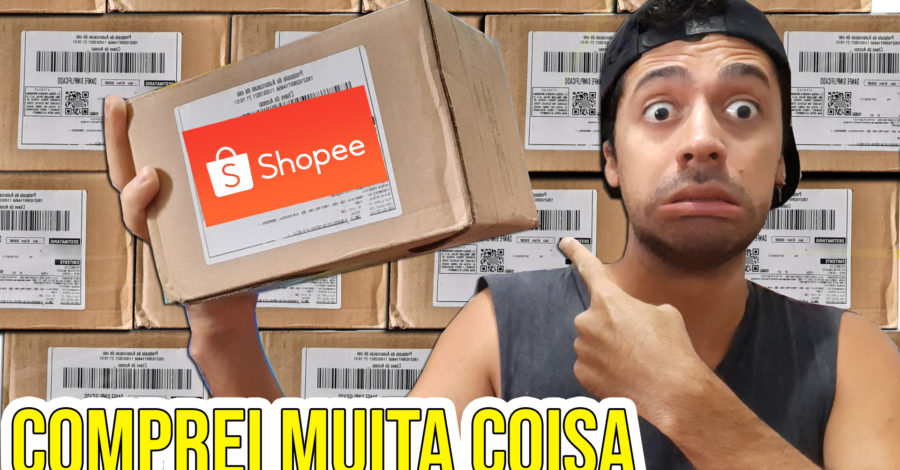 COMPREI 13 COISAS NO SHOPEE, CHEGARAM TODAS ?