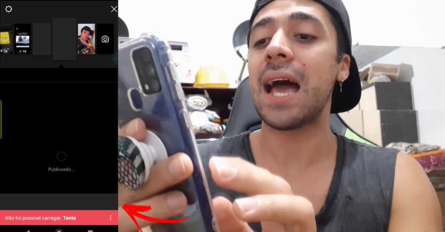 DICA TEMPORÁRIA: INSTAGRAM NÃO POSTA STORIE, NÃO CARREGA, ERRO ( TENTE NOVAMENTE ) COMO POSTAR