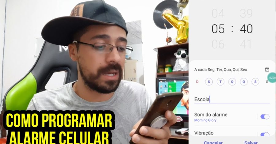 COMO PROGRAMAR DESPERTADOR ALARME NO CELULAR PRA TOCAR TODO DIA NA HORA CERTA