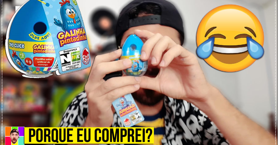 🐔 PORQUE EU COMPREI O OVO CLICK DA GALINHA PINTADINHA ? 😂