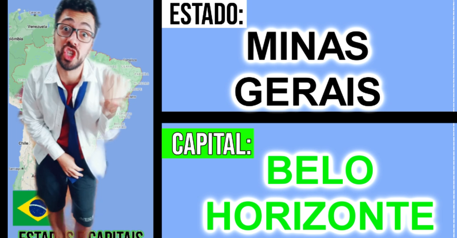 APRENDA TODOS OS ESTADOS E CAPITAIS DO BRASIL CANTANDO ( FÁCIL )