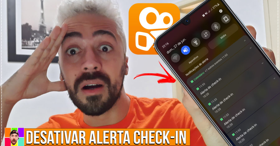 COMO DESATIVAR O ALERTA DE CHECK-IN NO APP KWAI ( RECOMPENSA DIÁRIA )