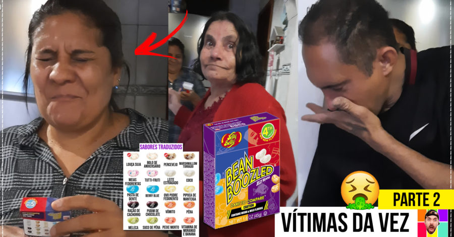 🤮 PROVANDO FEIJÕEZINHOS ( PARTE 02 ) RUIM OU GOSTOSO ? MINHA AVÓ TAMBÉM EXPERIMENTOU