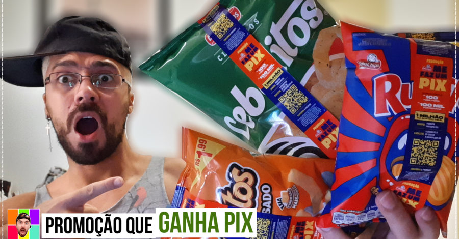 VEM AI A NOVA PROMOÇÃO ELMA CHIPS ME FAZ UM PIX