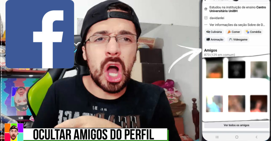 COMO OCULTAR MEUS AMIGOS DO MEU PERFIL DO FACEBOOK