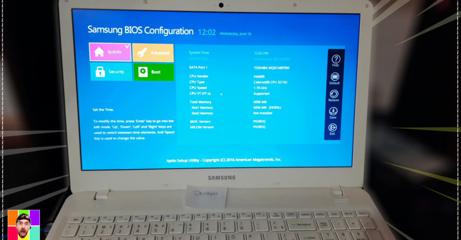 SAMSUNG ESSENTIALS : Como Entrar na BIOS do Notebook ( Acessar Setup )