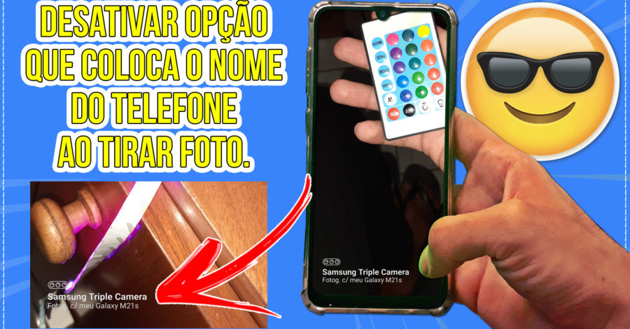 COMO TIRAR MARCA D’AGUA DA CAMERA DO CELULAR ( fotog. c/ meu )