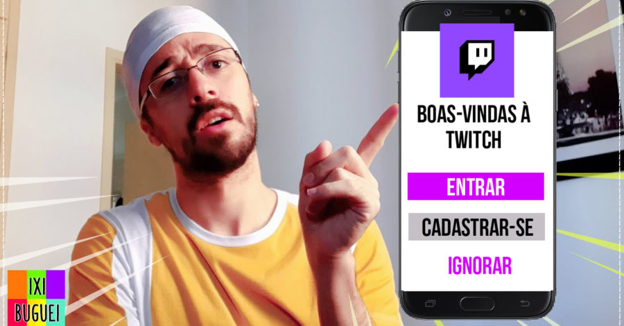 Como Instalar | Criar Conta na Twitch ( Básico ) | app