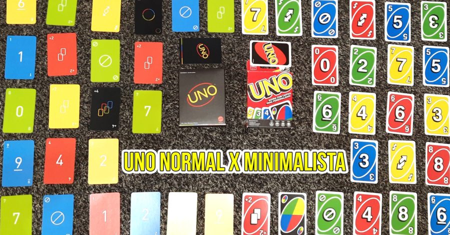 TEM DIFERENÇA DO UNO NORMAL ( CAIXA VERMELHA ) E UNO MINIMALISTA ( CAIXA PRETA ) ?